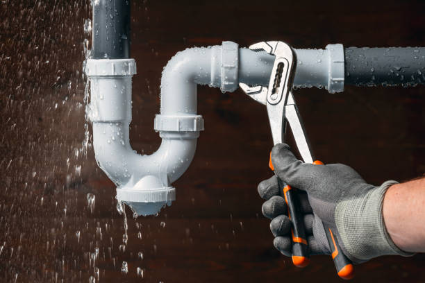 Professional Plumber technician working in Waukena, CA